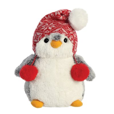 Pompom Penguin w/Hat 24 cm (6-pack)