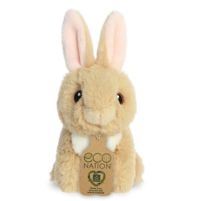 Eco Nation Mini Tan Bunny 13 cm (6-pack)