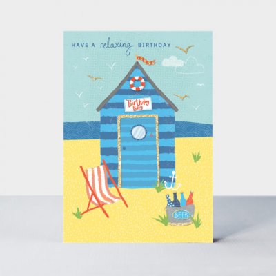 Relaxing Birthday/Beach Hut (6-pack)