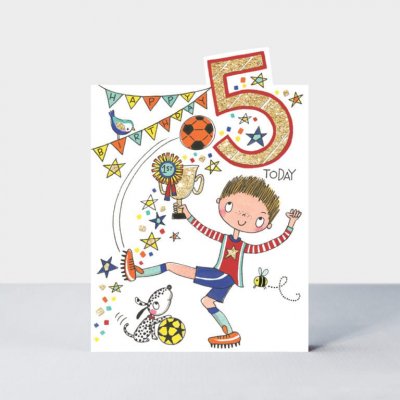 Age 5 Football (6-pack)