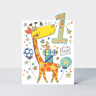 Age 1 Giraffe (6-pack)
